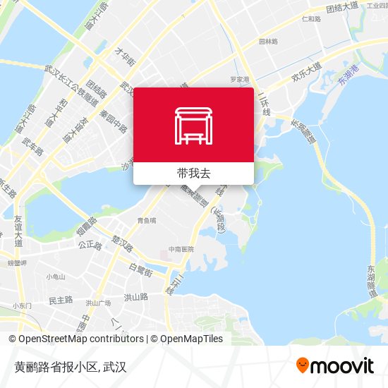 黄鹂路省报小区地图