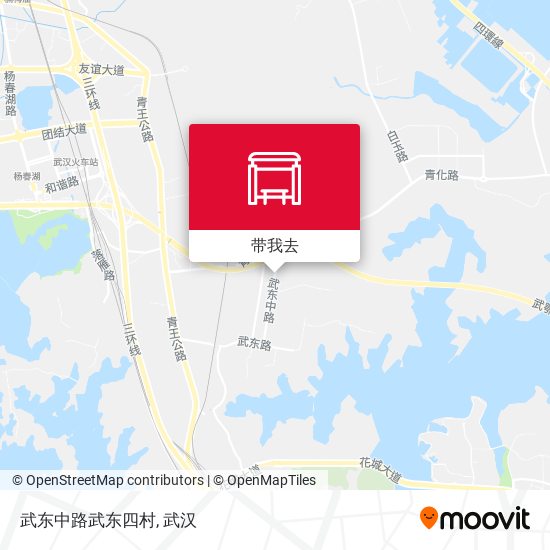 武东中路武东四村地图