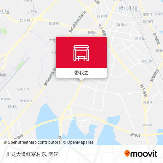 川龙大道红寨村东地图