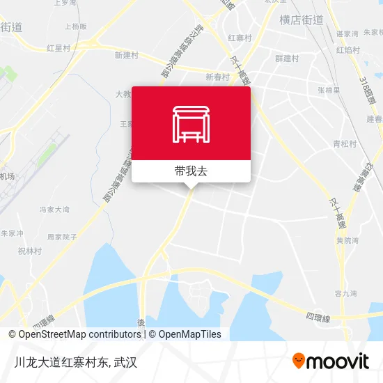 川龙大道红寨村东地图