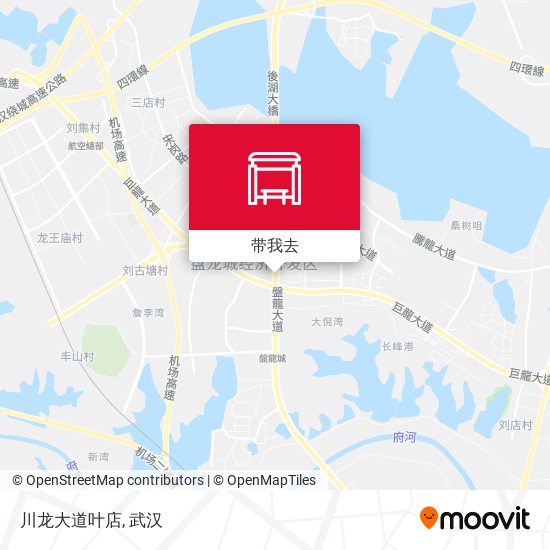 川龙大道叶店地图