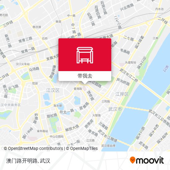 澳门路开明路地图