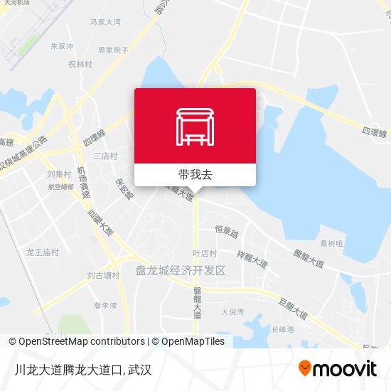川龙大道腾龙大道口地图