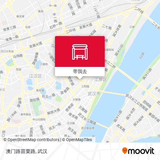 澳门路苗栗路地图