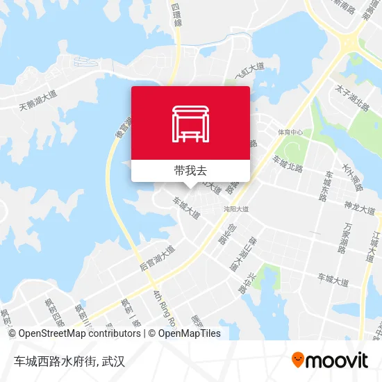 车城西路水府街地图