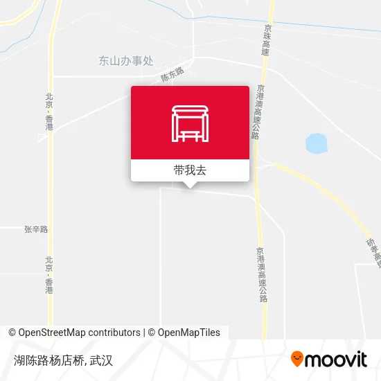 湖陈路杨店桥地图
