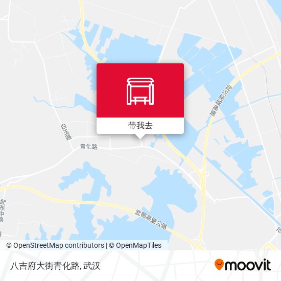 八吉府大街青化路地图