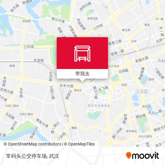 常码头公交停车场地图