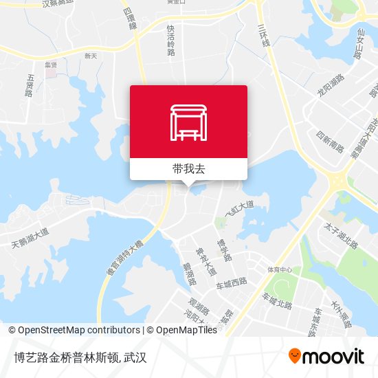 博艺路金桥普林斯顿地图