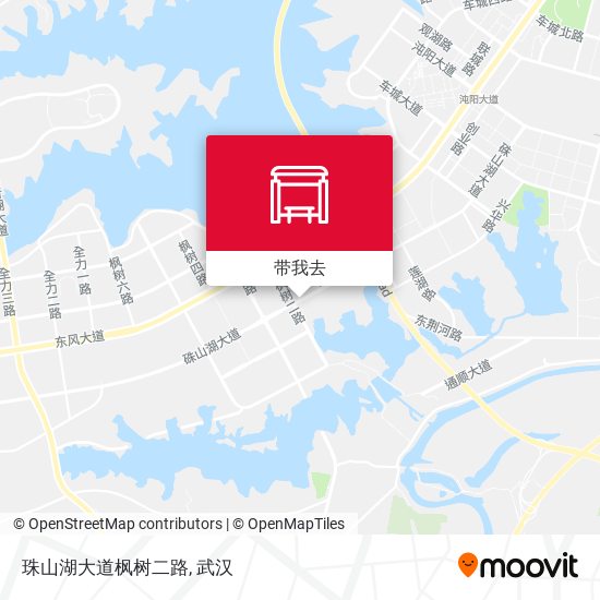 珠山湖大道枫树二路地图