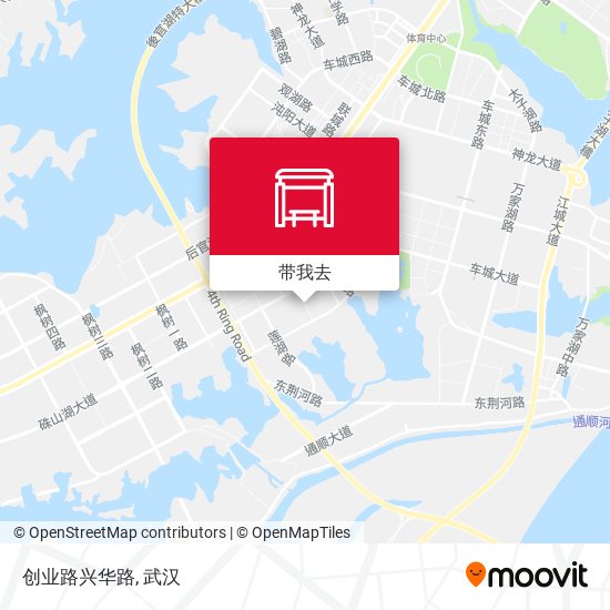 创业路兴华路地图