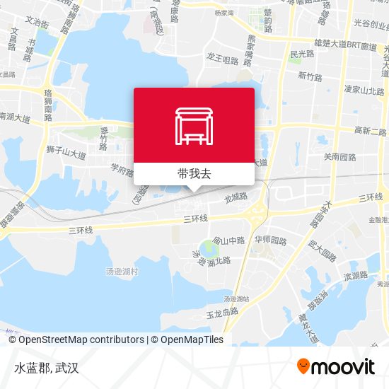 水蓝郡地图