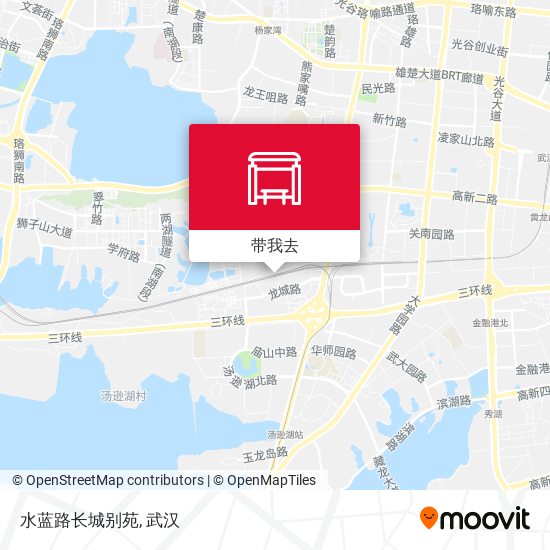 水蓝路长城别苑地图