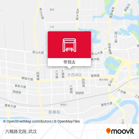 六顺路北段地图