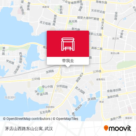 茅店山西路东山公寓地图