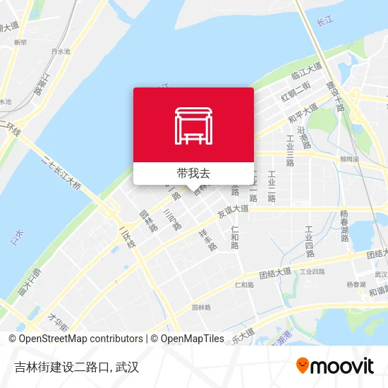 吉林街建设二路口地图