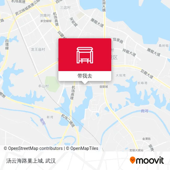 汤云海路巢上城地图