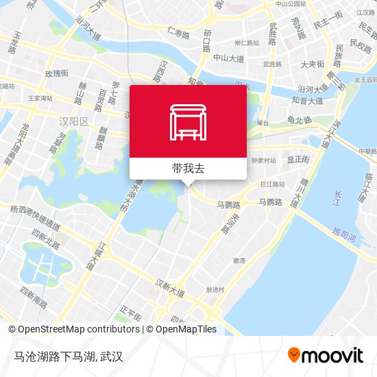 马沧湖路下马湖地图