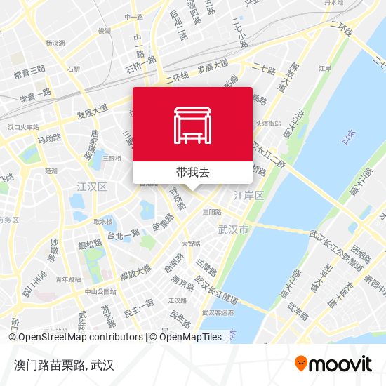 澳门路苗栗路地图