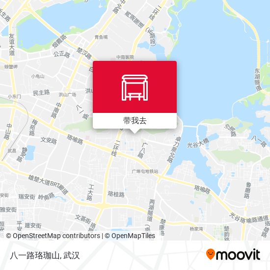 八一路珞珈山地图