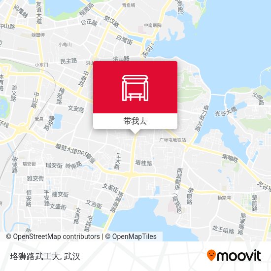 珞狮路武工大地图