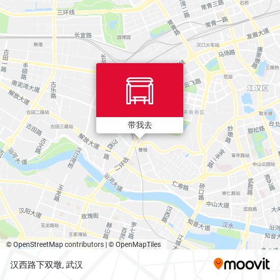 汉西路下双墩地图