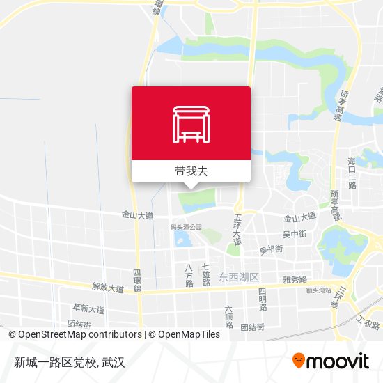 新城一路区党校地图