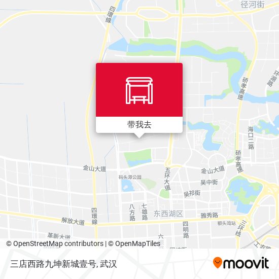 三店西路九坤新城壹号地图