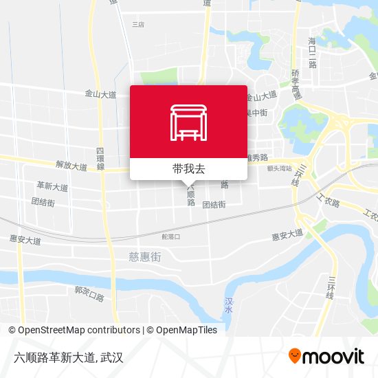 六顺路革新大道地图