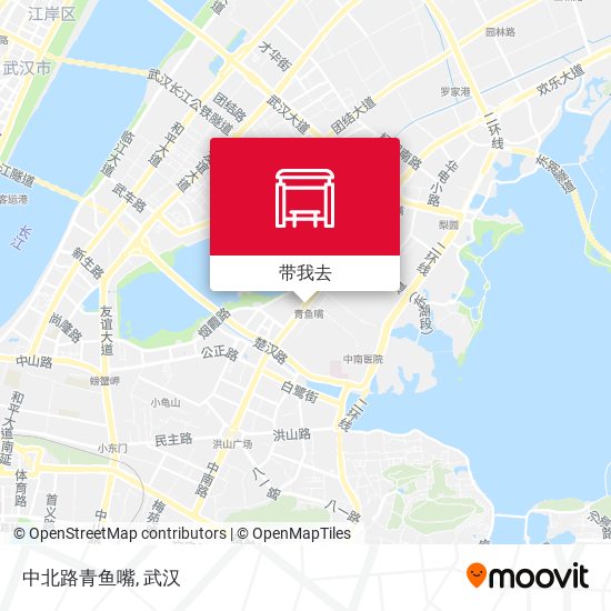 中北路青鱼嘴地图