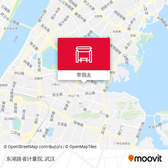 东湖路省计量院地图