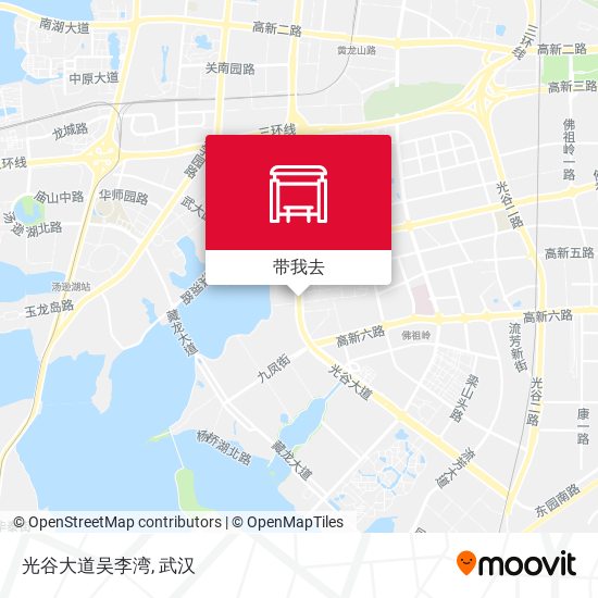 光谷大道吴李湾地图