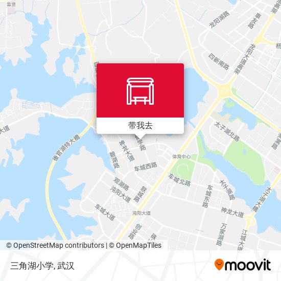 三角湖小学地图