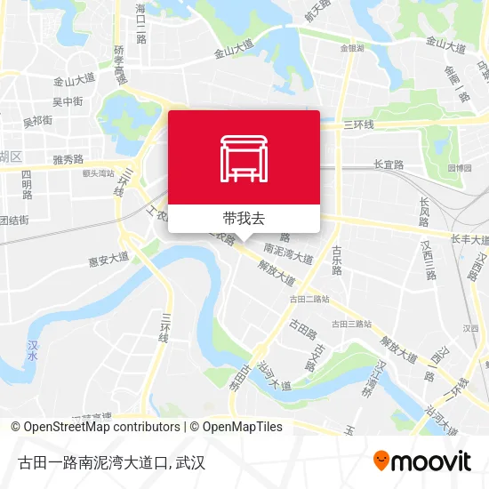 古田一路南泥湾大道口地图