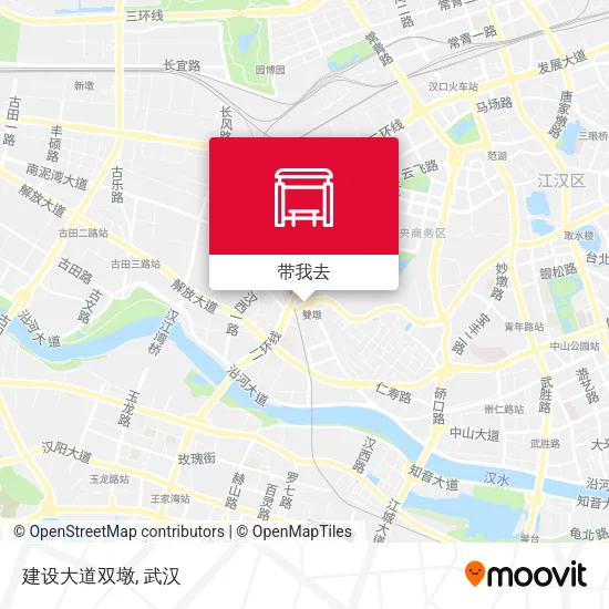 建设大道双墩地图