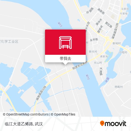 临江大道乙烯路地图