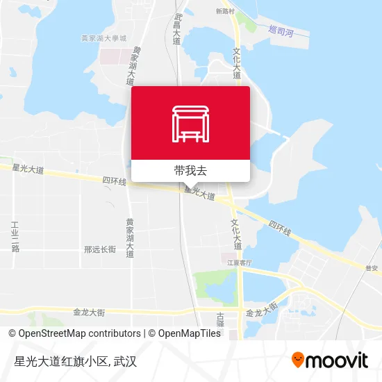 星光大道红旗小区地图