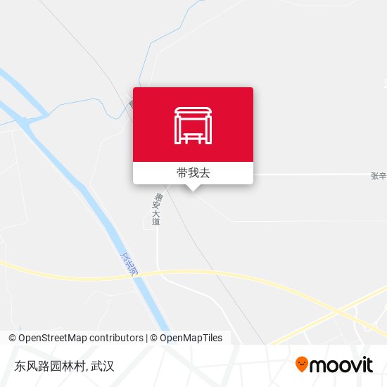 东风路园林村地图