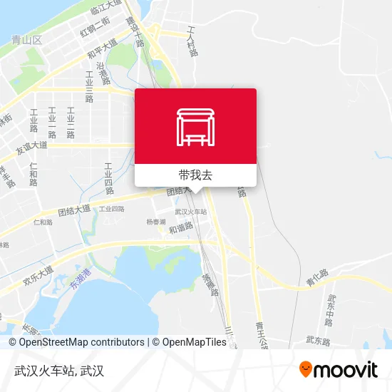 武汉火车站地图