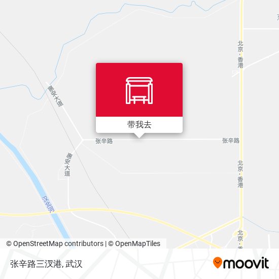 张辛路三汊港地图