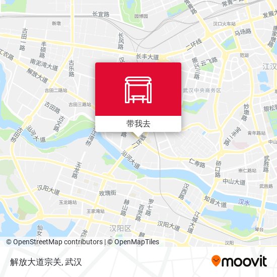 解放大道宗关地图