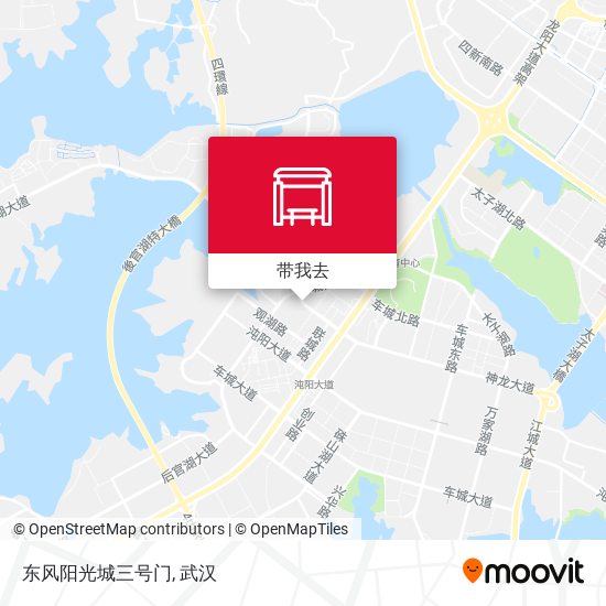 东风阳光城三号门地图