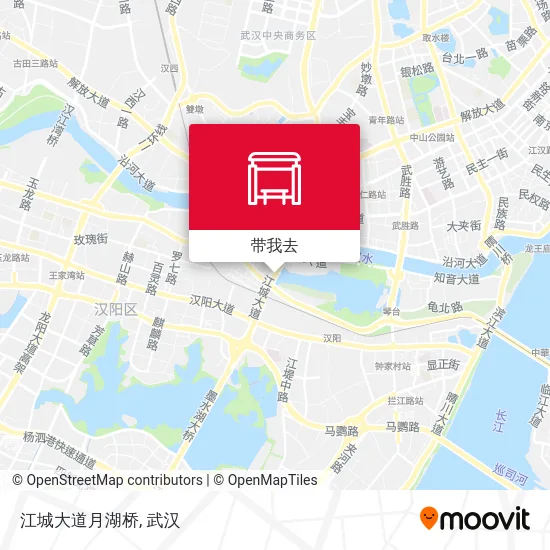 江城大道月湖桥地图