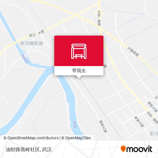 油纱路燕岭社区地图