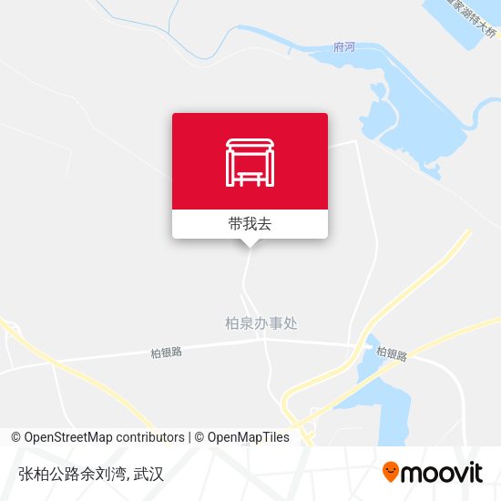 张柏公路余刘湾地图