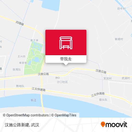 汉施公路新建地图