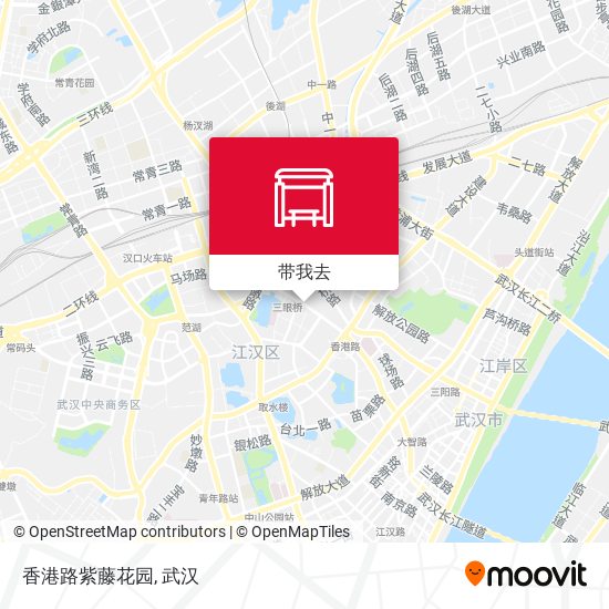 香港路紫藤花园地图