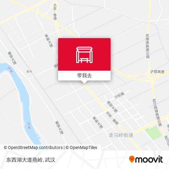 东西湖大道燕岭地图