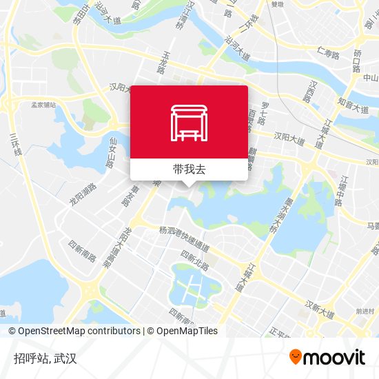招呼站地图