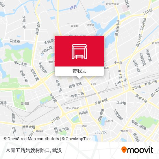 常青五路姑嫂树路口地图